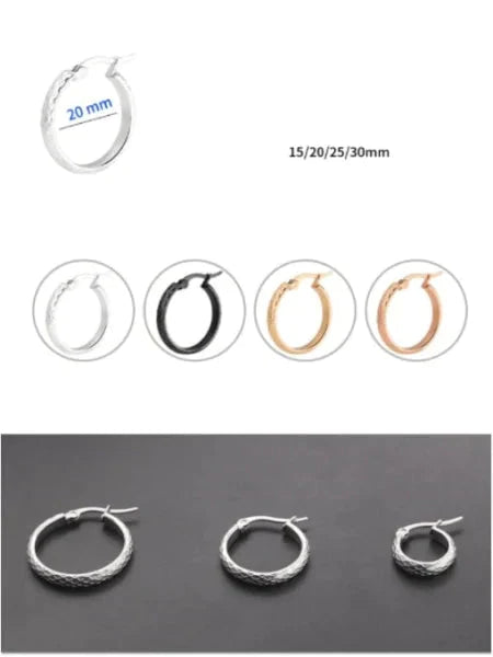 Bewerkte Oorringen Ruitjes Chirurgisch Staal 20mm 25mm 3.5mm 30mm alles bewerkt chirurgisch staal dames Geen edelsteen Geen oormodel Geen_steen Goudkleur / 20mm Goudkleur / 25mm Goudkleur / 30mm goudkleurig Meerdere kleuren Meerdere Maten Nieuw oorbellen Oorringen oorringetjes PVD rond Rosékleur / 20mm Rosékleur / 25mm rosékleurig ruit Staal tomade Volwassenen Zonder_hanger Zonder_steen zwart Zwart / 25mm Zwart / 35mm zweerknopjes
