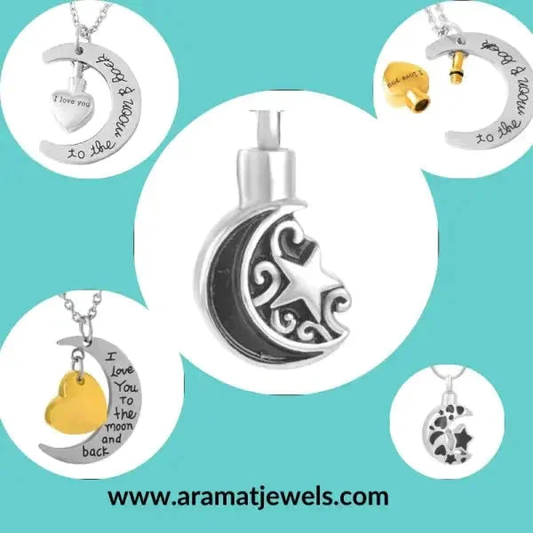 Stalen Ashanger Maan - Meerdere Modellen 8720157057321 alles Aramat Jewels ashangers Assieraad chirurgisch staal Gedenkhangers gedenksieraden goudkleurig Hart/Goudkleur-i love you to the moon-3.3x2.8cm Hart/Goudkleur-i love you to the moon-3.5x2.8cm Hart/Zilverkleur-i love you to the moon-3.5x2.8cm maan Meerdere Varianten PVD Staal ster Ster-Zwart-3.4x2.1cm Ster-Zwart-3x2cm uniseks Volwassenen zilverkleurig