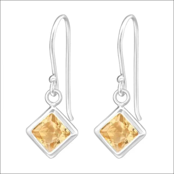 Oorhanger Vierkant Kinderen Zirkonia Champagne 925 Zilver 20mm 8720157032694 alles Aramat Jewels champagne dames elf925 kinderen Met_hanger Met_steen oor4402-23942 oorbellen oorhangers oormodel oranje plastick ruit silver vierkant zilver zirkonia