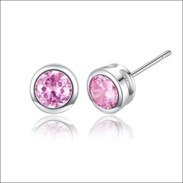 Zilveren Oorbellen Met Zirkonia 925 Zilver 7,5mm Roze 7.5mm alles amethist aqua Aqua Blauw blauw Champagne dames Donker Blauw elf925 factory-outlet Geen hanger Geen oormodel Geen_Parel groen heren kinderen Meerdere kleuren Met_steen Nieuw Olijf Groen olijf_groen oorbellen paars rond rood roze S30259 silver transparant uniseks Volwassenen xjz16403 zilver zirkonia Zonder_hanger zwart