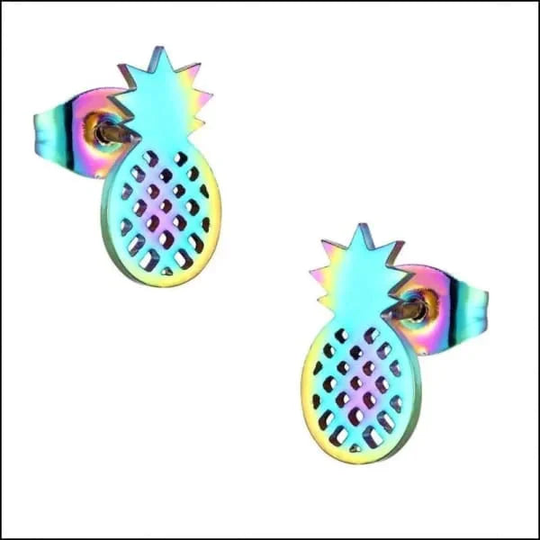 Chirurgisch Stalen Oorbellen Ananas Zweerknopjes Multi kleur 10mm 5mm alles bloem chirurgisch staal dames fantasie fgift Geen edelsteen Geen hanger Geen steen Geen_Parel Goudkleur goudkleurig kinderen Kleur_Goudkleurig Meerdere kleuren Multi Kleur Multikleur multikleurig Nieuw oorbellen oormodel PVD regenboog Soort sieraad_Oorbellen Staal Video Volwassenen Zilverkleur zilverkleurig zonder hanger zonder steen Zonder_hanger Zonder_steen zwart zweerknopjes