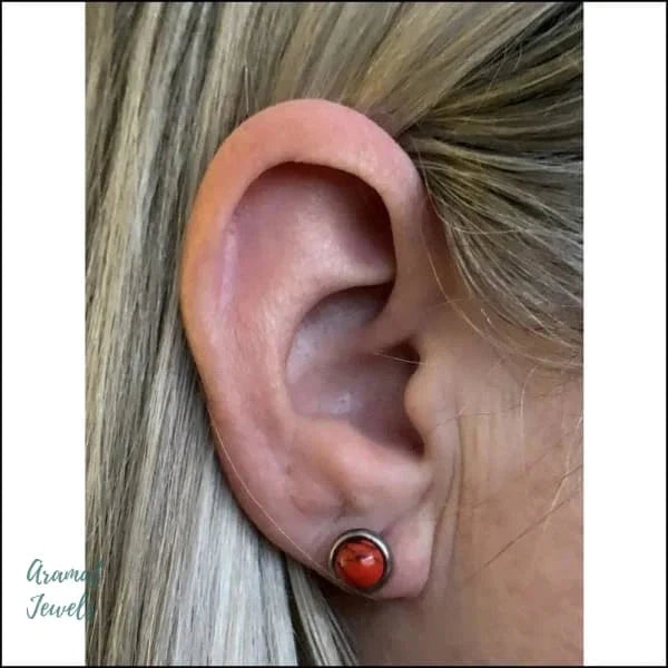 Ronde Oorbellen Zweerknopjes Gemarmerde Steen 8mm alles blauw chirurgisch staal dames Geen hanger Geen_Parel geometrisch gepolijst goudkleurig Goudkleurig - Blauw Goudkleurig - Groen Goudkleurig - Rood groen Meerdere kleuren Nieuw oorbellen oormodel rond rood Soort sieraad_Oorbellen Staal Video Volwassenen yoyo zilverkleurig Zilverkleurig - Blauw Zilverkleurig - Groen Zilverkleurig - Rood zweerknopjes