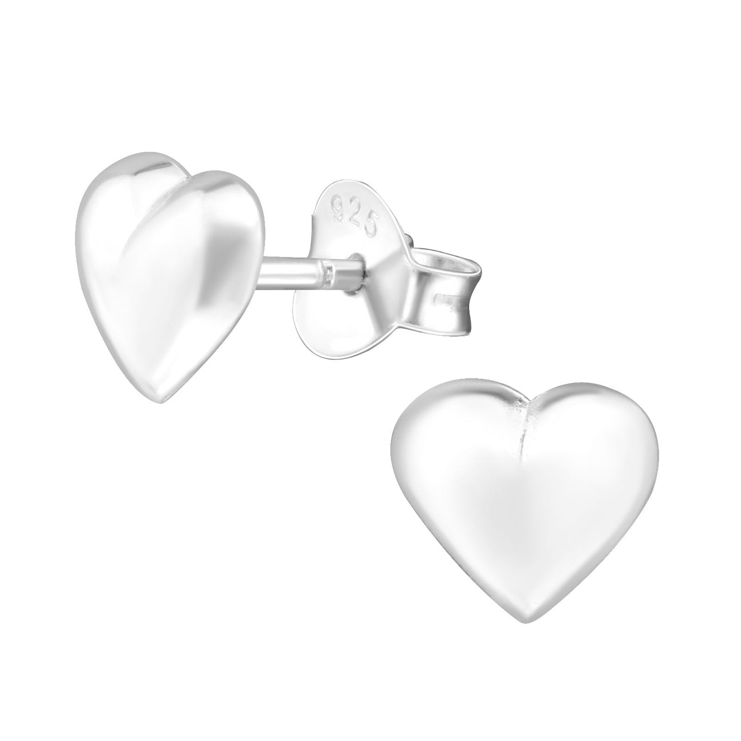 Zilveren Hartjes Oorbellen 925-Zilver-7x6mm 4 x 4 mm 4mm 5 x 5 mm 5mm 6 x 6 mm 6mm 7mm 8720157094180 8mm 9mm alles Apparel & Accessories > Jewelry > Earrings Aramat Jewels dames elf925 emaille Geen hanger Geen oormodel glitter hart kinderen kristal Meerdere Maten Meerdere Varianten Met_steen Nieuw oorbellen plastick silver Volwassenen zilver