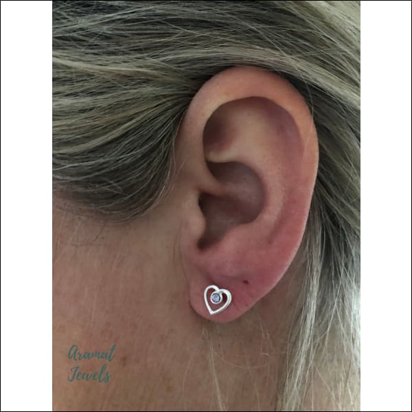Zilveren Hartjes Oorbellen 4 x 4 mm 4mm 5 x 5 mm 5mm 6 x 6 mm 6mm 7mm 8720157094180 8mm 9mm alles Apparel & Accessories > Jewelry > Earrings Aramat Jewels dames elf925 emaille Geen hanger Geen oormodel glitter hart kinderen kristal Meerdere Maten Meerdere Varianten Met_steen Nieuw oorbellen plastick silver Volwassenen zilver