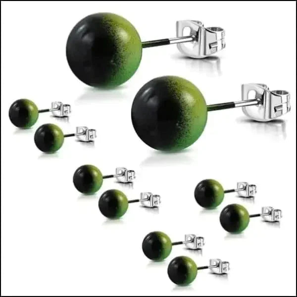 Oorbellen | Bolletjes Oorstekers Acryl Staal Kopen?