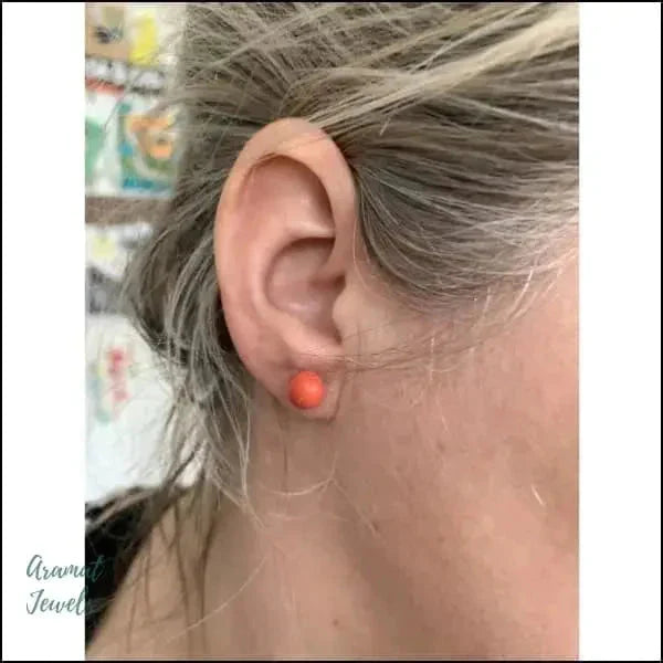 Oorbellen | Bolletjes Oorstekers Acryl Staal Kopen?