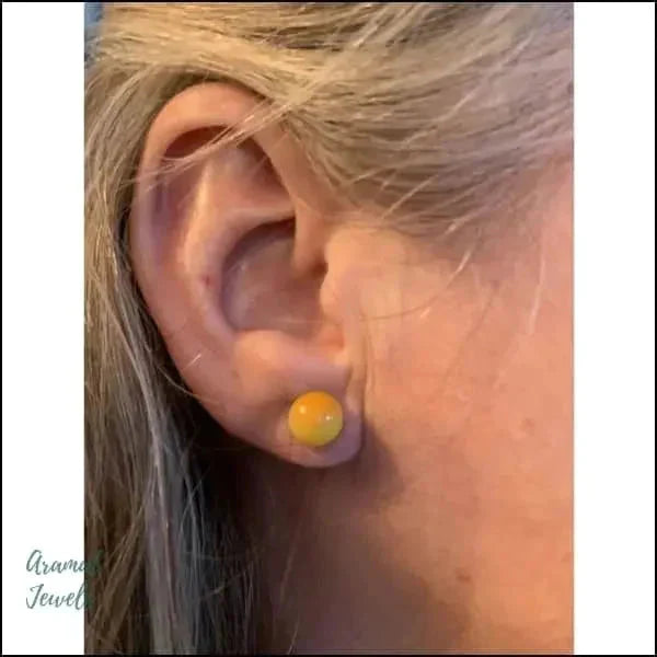 Oorbellen | Bolletjes Oorstekers Acryl Staal Kopen?