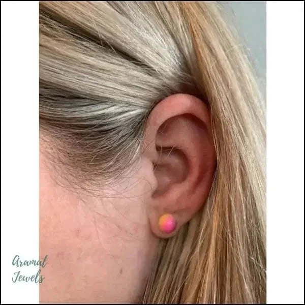 Oorbellen | Bolletjes Oorstekers Acryl Staal Kopen?