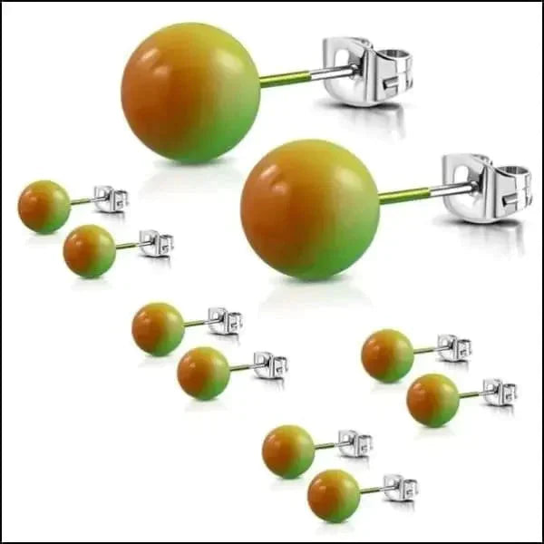 Oorbellen | Bolletjes Oorstekers Acryl Staal Kopen?