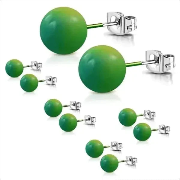 Oorbellen | Bolletjes Oorstekers Acryl Staal Kopen?