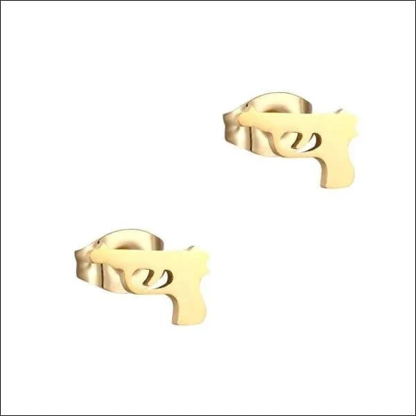 Chirurgisch Stalen Oorbellen Geweer 6mm 8720157035596 9mm alles Aramat Jewels chirurgisch staal fgift Geen edelsteen Geen hanger Geen oormodel Geen steen geometrisch gepolijst goudkleurig heren Meerdere kleuren oorbellen PVD Staal Volwassenen zilverkleurig zonder hanger zonder steen Zonder_hanger Zonder_steen zweerknopjes