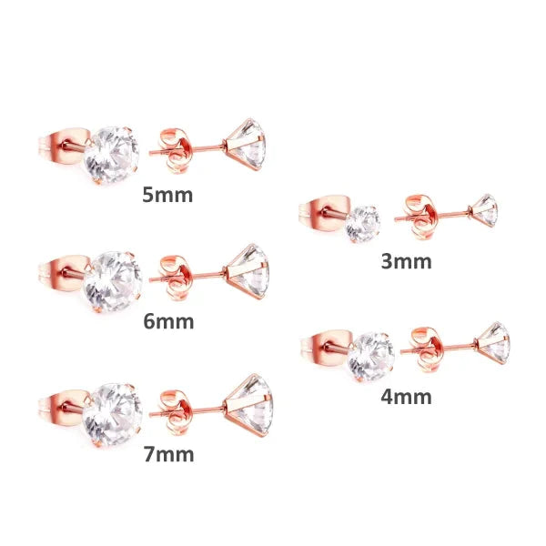 Chirurgisch Stalen Oorbellen Transparante Zirkonia 3mm 4mm 5mm 6mm 7mm alles chirurgisch staal dames Geen edelsteen Geen hanger Geen_Parel Meerdere kleuren Meerdere Maten Met_steen Nieuw oorbellen oormodel PVD rond rosékleurig Rosékleurig / 3mm Rosékleurig / 6mm Rosékleurig / 7mm smjell Staal transparant Volwassenen zilverkleurig Zilverkleurig / 3mm Zilverkleurig / 4mm Zilverkleurig / 5mm Zilverkleurig / 6mm Zilverkleurig / 7mm zirkonia zweerknopjes