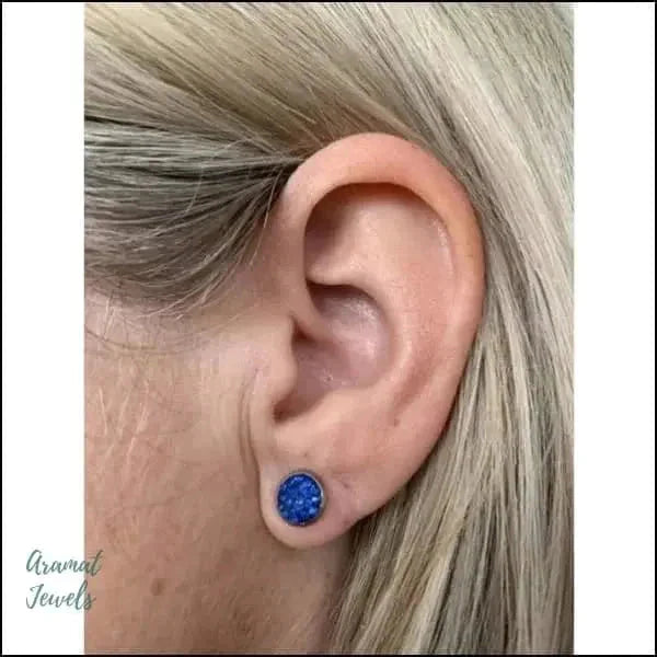 Druzy Oorbellen Zweerknopjes Kristal 8mm 8720157025467 8mm AB Transparant alles Aramat Jewels Blauwgroen Champagne chirurgisch staal dames Donker Blauw Fuchsia Roze Geen hanger kristal Licht Blauw Licht Roze Meerdere kleuren Met_steen Nieuw Olijf groen oorbellen oormodel PVD Rood Roze Soort sieraad_Oorbellen Staal transparant Video Volwassenen zilverkleurig Zwart zweerknopjes