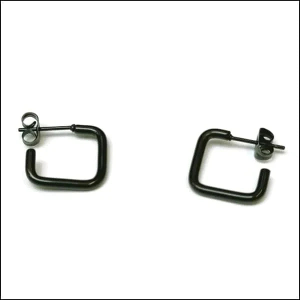 Geometrische Oorstekers Vierkant 15mm 15mm 15mm / Goudkleur 15mm / Zwart 20mm 20mm / Goudkleurig 20mm / Zilverkleurig 2mm alles chirurgisch staal dames Geen edelsteen Geen oormodel Geen_Parel Geen_steen geometrisch goudkleurig Meerdere kleuren Meerdere Maten Nieuw oorbellen PVD Staal tomade vierkant Volwassenen zilverkleurig Zonder_steen zwart