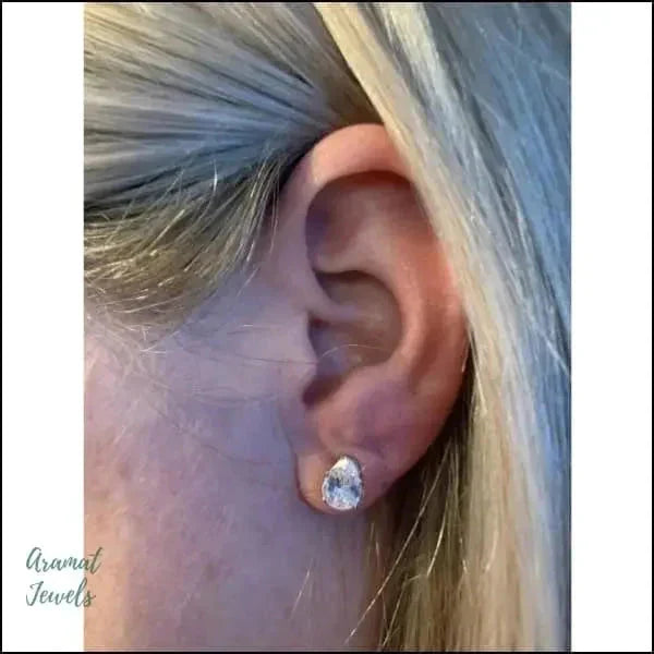 Stalen Zirkonia Oorbellen Druppel 4mm 5mm 5x3mm / Paars 5x3mm / Rood 5x3mm / Roze 5x3mm / Transparant 6mm 6x4mm / Rood 6x4mm / Roze 6x4mm / Transparant 6x4mm / Zwart 7mm 7x5mm / Paars 7x5mm / Rood 7x5mm / Roze 7x5mm / Transparant 8x6mm / Transparant alles Aramat Jewels chirurgisch staal dames druppel Geen hanger kinderen Meerdere kleuren Meerdere Maten Met_steen oorbellen oormodel paars PVD roze Staal transparant Volwassenen zilverkleurig zirkonia zwart zweerknopjes