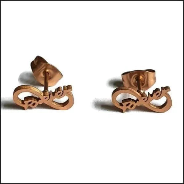 Oorbellen | Stalen Zweerknopjes Infinity Kopen?