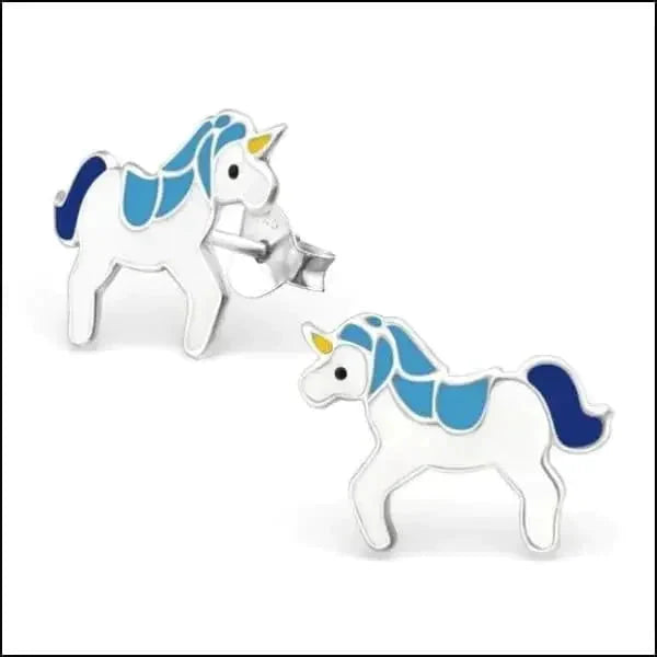 a statue of a white horse on a white horse