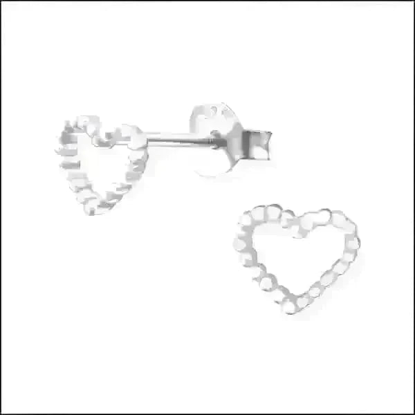 Zilveren Hartjes Oorbellen 4 x 4 mm 4mm 5 x 5 mm 5mm 6 x 6 mm 6mm 7mm 8720157094180 8mm 9mm alles Apparel & Accessories > Jewelry > Earrings Aramat Jewels dames elf925 emaille Geen hanger Geen oormodel glitter hart kinderen kristal Meerdere Maten Meerdere Varianten Met_steen Nieuw oorbellen plastick silver Volwassenen zilver