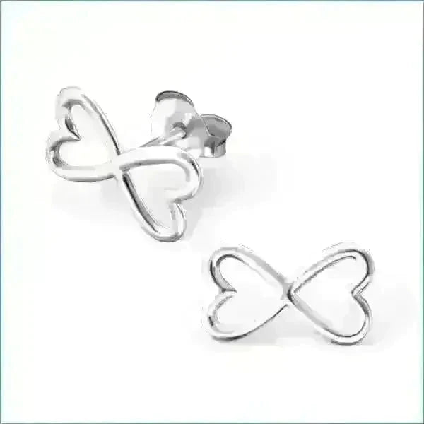 Zilveren Hartjes Oorbellen 4 x 4 mm 4mm 5 x 5 mm 5mm 6 x 6 mm 6mm 7mm 8720157094180 8mm 9mm alles Apparel & Accessories > Jewelry > Earrings Aramat Jewels dames elf925 emaille Geen hanger Geen oormodel glitter hart kinderen kristal Meerdere Maten Meerdere Varianten Met_steen Nieuw oorbellen plastick silver Volwassenen zilver