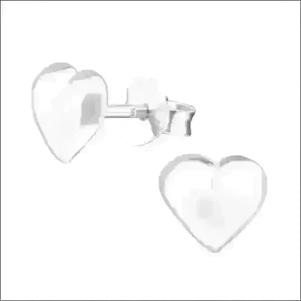 Zilveren Hartjes Oorbellen 4 x 4 mm 4mm 5 x 5 mm 5mm 6 x 6 mm 6mm 7mm 8720157094180 8mm 9mm alles Apparel & Accessories > Jewelry > Earrings Aramat Jewels dames elf925 emaille Geen hanger Geen oormodel glitter hart kinderen kristal Meerdere Maten Meerdere Varianten Met_steen Nieuw oorbellen plastick silver Volwassenen zilver