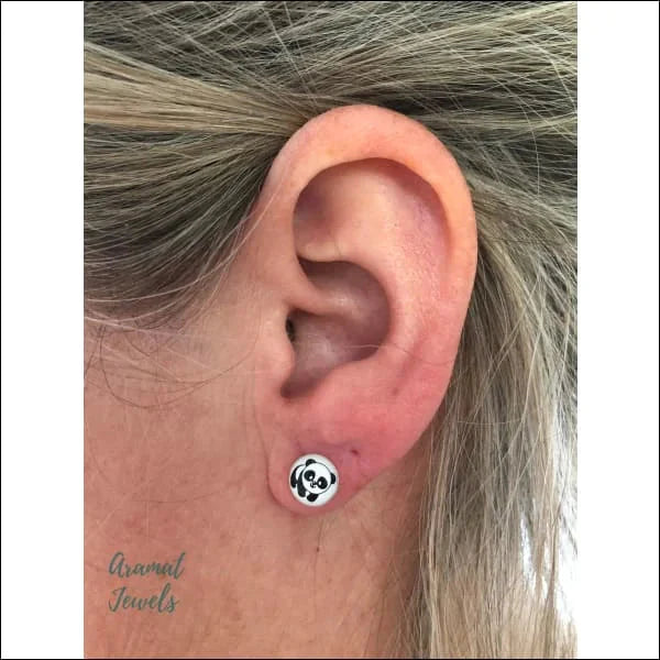 Zilveren Kinder Oorbellen Panda 7mm 8mm 9mm alles dames dier elf925 emaille Geen hanger Geen oormodel kinderen Meerdere kleuren Meerdere Maten Meerdere Varianten oorbellen paars panda Panda Hartje-9x7mm Panda Rond-7mm Panda strik paars 9x7mm Panda strik Rood-9x7mm Panda strik Roze-9x7mm Panda-10x8mm Panda-7x6mm Panda-9x8mm roze silver Soort sieraad_Oorbellen wit zilver zonder steen Zonder_steen zwart