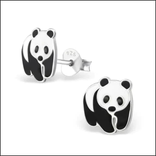 Zilveren Kinder Oorbellen Panda Panda-9x8mm 7mm 8mm 9mm alles dames dier elf925 emaille Geen hanger Geen oormodel kinderen Meerdere kleuren Meerdere Maten Meerdere Varianten oorbellen paars panda Panda Hartje-9x7mm Panda Rond-7mm Panda strik paars 9x7mm Panda strik Rood-9x7mm Panda strik Roze-9x7mm Panda-10x8mm Panda-7x6mm Panda-9x8mm roze silver Soort sieraad_Oorbellen wit zilver zonder steen Zonder_steen zwart
