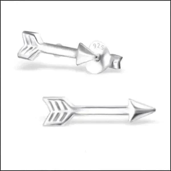 Zilveren Oorbellen Pijltje Zilver-15x4mm 10mm 15mm 3mm 8720157003304 alles Aramat Jewels dames elf925 Geen hanger Geen oormodel Hartje met pijltje-10mm kinderen Meerdere Maten Meerdere Varianten Met_hanger Nieuw oor290-24530 oorbellen pijl silver Volwassenen zilver Zilver-10x3mm Zilver-15x4mm