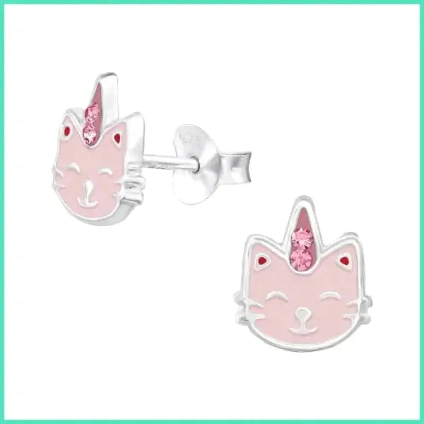 Zilveren Poezen Oorbellen Roze-9x8mm 10mm 7mm 8720157003311 8mm 9mm alles Aramat Jewels dames dier elf925 emaille Geen hanger Geen oormodel Goudkleurig-8x7mm Grijs-8x7mm kinderen kristal Meerdere kleuren Meerdere Varianten Met_steen Nieuw oor426-26995 oorbellen Plating (gouden of zilveren laagje) poes roze Roze-9x8mm silver Soort sieraad_Oorbellen Volwassenen wit Wit-9x8mm zilver Zilver-8x7mm zwart Zwart/Rood-10x7mm Zwart/Wit-8x7mm