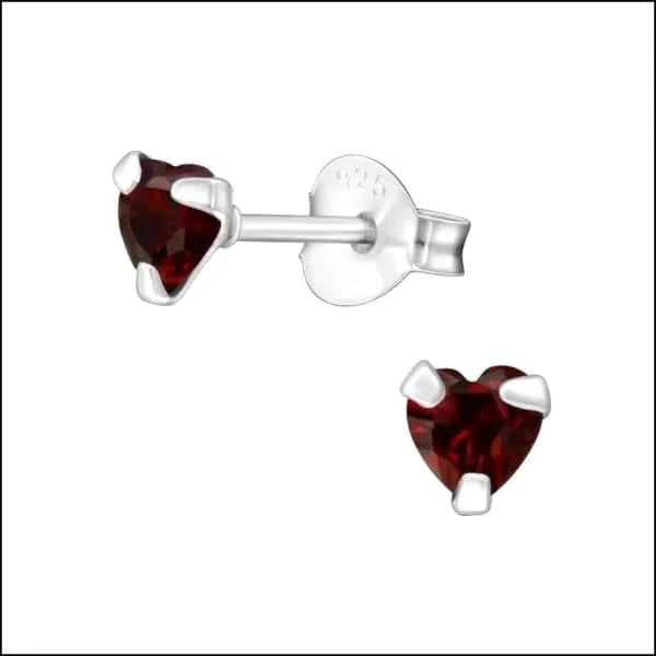 Zilveren Zirkonia Oorbellen Hart 4mm Donker Rood 4mm 8720157045908 alles Aramat Jewels blauw Citrien Geel dames Donker Rood elf925 Emerald Groen garnet geboortesteen Geen hanger Geen oormodel Geen_Parel geometrisch Gerookt Topaas Granaat Rood groen hart heren kinderen Maart Meerdere kleuren Met_steen Nieuw oor2703-33210 oorbellen Peridot Groen rood silver Topaas Blauw transparant Transparant Topaas unisex zilver zirkonia Zonder_hanger