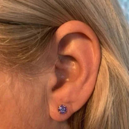 Zilveren Zirkonia Oorbellen Rond-meerdere Maten En Kleurtjes 3mm 5mm 6mm 8720157033103 alles Aramat Jewels blauw dames elf925 Geen hanger Geen oormodel goudkleurig groen heren kinderen Meerdere kleuren Meerdere Maten Met_steen Nieuw oorbellen rond rood roze silver transparant zilver zirkonia zwart