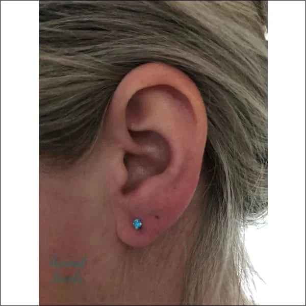Zilveren Zirkonia Oorbellen Rond-meerdere Maten En Kleurtjes 3mm 5mm 6mm 8720157033103 alles Aramat Jewels blauw dames elf925 Geen hanger Geen oormodel goudkleurig groen heren kinderen Meerdere kleuren Meerdere Maten Met_steen Nieuw oorbellen rond rood roze silver transparant zilver zirkonia zwart