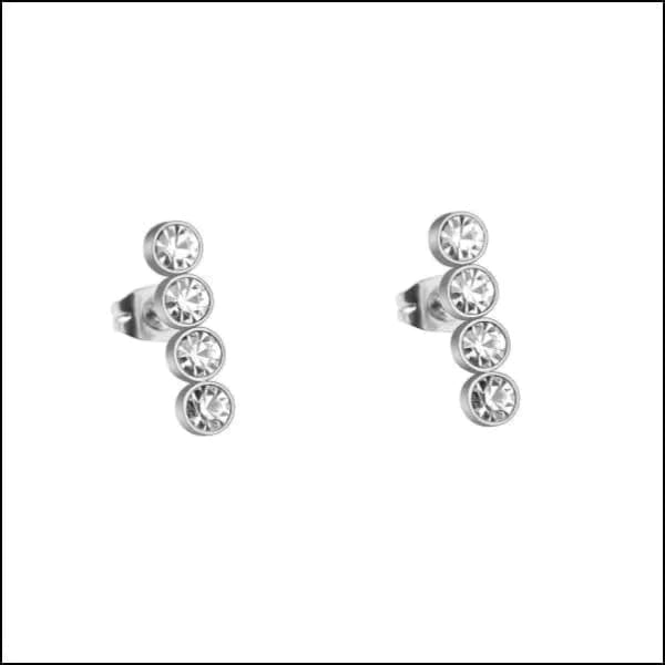 Stalen oorbellen bar met zirkonia Zilverkleur-16x4mm 16mm 4mm 8720157037989 alles Aramat Jewels bar blauw chirurgisch staal dames Geen hanger Geen oormodel Goudkleur-16x4mm goudkleurig Meerdere kleuren Meerdere Maten Meerdere Varianten Met_steen Multi Kleur Multikleur multikleur-16x4mm multikleurig Nieuw oor4350 oorbellen PVD rood roze Staal transparant Volwassenen yoyo Zilverkleur-12x4mm Zilverkleur-16x4mm zilverkleurig zirkonia zonder hanger Zonder_hanger zweerknopjes