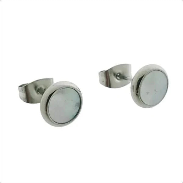 Stalen Oorbellen Schelp Zilverkleurig 8mm Wit 4mm 6mm 8720157027287 8mm alles Aramat Jewels chirurgisch staal dames Geen hanger goudkleurig Goudkleurig / Wit / 4mm Goudkleurig / Wit / 6mm Goudkleurig / Wit / 8mm Goudkleurig / Zwart / 6mm Goudkleurig / Zwart / 8mm heren Kleur_Goudkleurig Kleur_Zwart Meerdere kleuren Meerdere Maten Nieuw oorbellen oormodel PVD schelp Staal Video Volwassenen zilverkleurig Zilverkleurig / Wit / 4mm Zilverkleurig / Wit / 6mm Zilverkleurig / Wit / 8mm zwart zweerknopjes