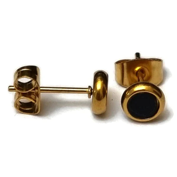 Stalen Oorbellen Schelp Goudkleurig 6mm Zwart 4mm 6mm 8720157027287 8mm alles Aramat Jewels chirurgisch staal dames Geen hanger goudkleurig Goudkleurig / Wit / 4mm Goudkleurig / Wit / 6mm Goudkleurig / Wit / 8mm Goudkleurig / Zwart / 6mm Goudkleurig / Zwart / 8mm heren Kleur_Goudkleurig Kleur_Zwart Meerdere kleuren Meerdere Maten Nieuw oorbellen oormodel PVD schelp Staal Video Volwassenen zilverkleurig Zilverkleurig / Wit / 4mm Zilverkleurig / Wit / 6mm Zilverkleurig / Wit / 8mm zwart zweerknopjes