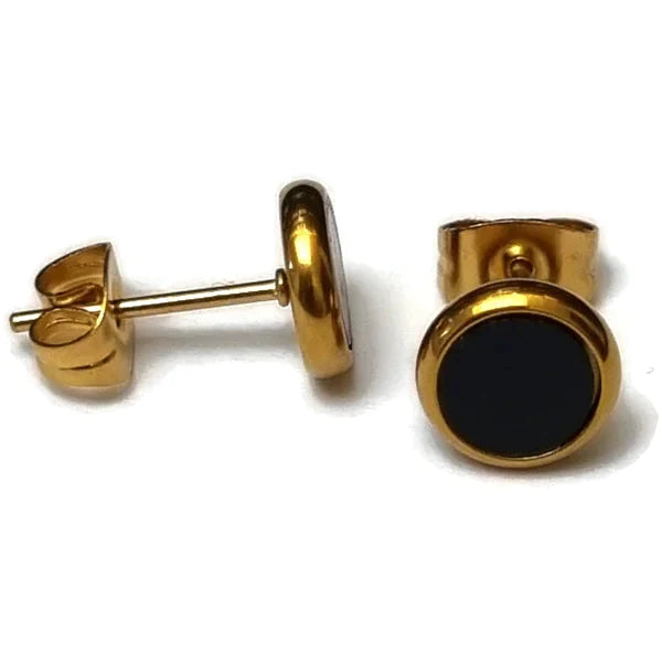 Stalen Oorbellen Schelp Goudkleurig 8mm Zwart 4mm 6mm 8720157027287 8mm alles Aramat Jewels chirurgisch staal dames Geen hanger goudkleurig Goudkleurig / Wit / 4mm Goudkleurig / Wit / 6mm Goudkleurig / Wit / 8mm Goudkleurig / Zwart / 6mm Goudkleurig / Zwart / 8mm heren Kleur_Goudkleurig Kleur_Zwart Meerdere kleuren Meerdere Maten Nieuw oorbellen oormodel PVD schelp Staal Video Volwassenen zilverkleurig Zilverkleurig / Wit / 4mm Zilverkleurig / Wit / 6mm Zilverkleurig / Wit / 8mm zwart zweerknopjes