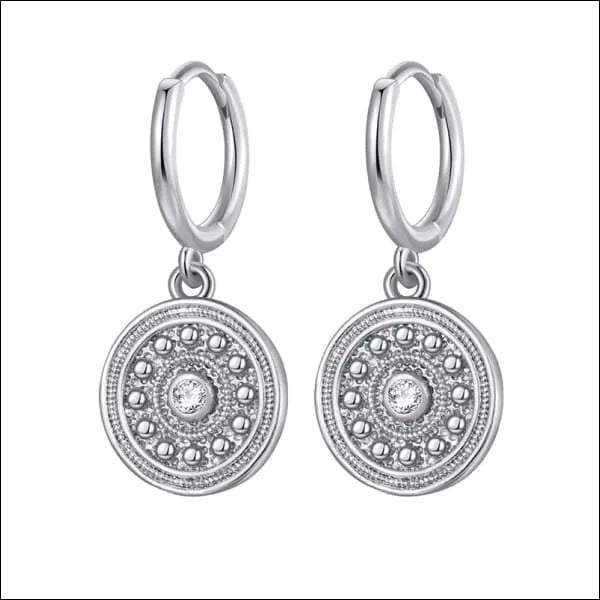 Zilveren-oorringen-met Bedel- Zirkonia 12mm Rond-zirkonia-bolletjes-12mm 12mm alles bedel boho CRMYA dames dots Geen_Parel Met_hanger Met_steen Oor oorbellen oorringen oorringetjes Plating (gouden of zilveren laagje) rond silver Soort sieraad_Oorringen ster Sterretje transparant Volwassenen zilver zirkonia