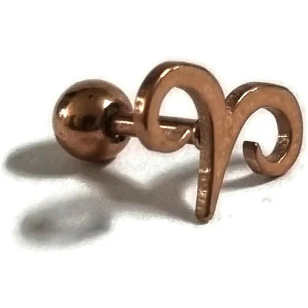 Helixpiercing Rosé Fantasie 7x9mm alles fantasie helixpiercings nakijken niet geupdated Oor piercing Piercings rosékleurig tekst Volwassenen
