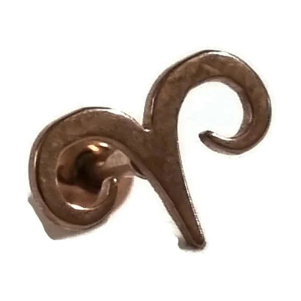 Helixpiercing Rosé Fantasie 7x9mm alles fantasie helixpiercings nakijken niet geupdated Oor piercing Piercings rosékleurig tekst Volwassenen
