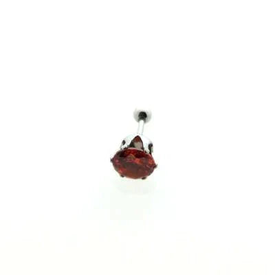 Helixpiercing Zirkonia Rood alles helixpiercings Met_steen nakijken niet geupdated Oor piercing Piercings rood tekst Volwassenen zirkonia