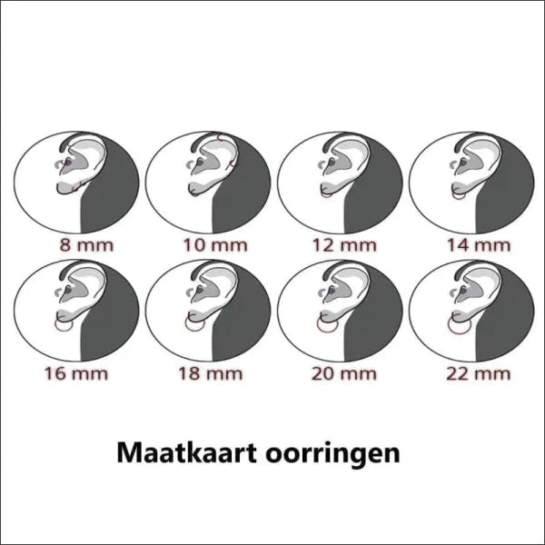 Doortrek Oorbellen Hart Staal 10cm alles chirurgisch staal dames doortrekoorbellen Geen edelsteen Geen_Parel Geen_steen geometrisch gepolijst goudkleurig hart Meerdere kleuren met ketting Met_ketting Nieuw oorbellen oorhangers PVD Rosékleurig smjell Staal Volwassenen zilverkleurig Zonder_steen zweerknopjes