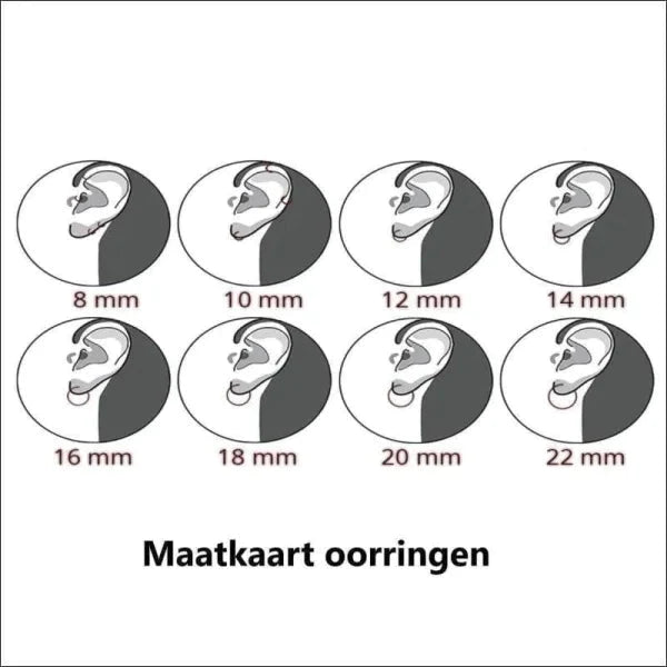 Stalen Oorringen Ovaal 40mm 2mm 40mm 8720157050346 alles Aramat Jewels chirurgisch staal dames Geen edelsteen Geen oormodel Geen_steen goudkleurig oor5054 oorbellen Oorringen oorringetjes ovaal PVD rosékleurig Soort sieraad_Oorringen Staal tomade unisex Volwassenen Zonder_hanger Zonder_steen zweerknopjes