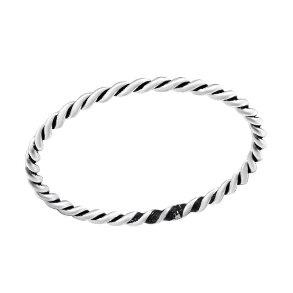 Echt Zilveren Smalle Ring Bali 925 Zilver Geoxideerd 1mm alles bali dames elf925 gedraaid geometrisch geoxideerd keltisch Meerdere Maten Minimalistische ring nakijken ringen ringmaat_18 ringmaat_19 ringmaat_8 ringmaat_9 rond silver Volwassenen zilver zomer Zonder_steen