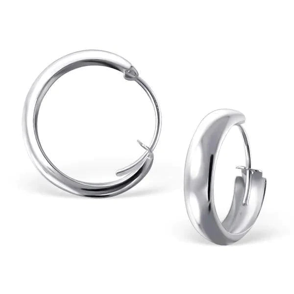 Oorringen 925 Zilver 4mm x 16mm 16mm 4mm alles elf925 Geen edelsteen Geen hanger Geen_Parel kinderen nakijken niet geupdated oorbellen Oorringen oorringetjes plastick silver Soort sieraad_Oorringen zilver zonder hanger Zonder_hanger