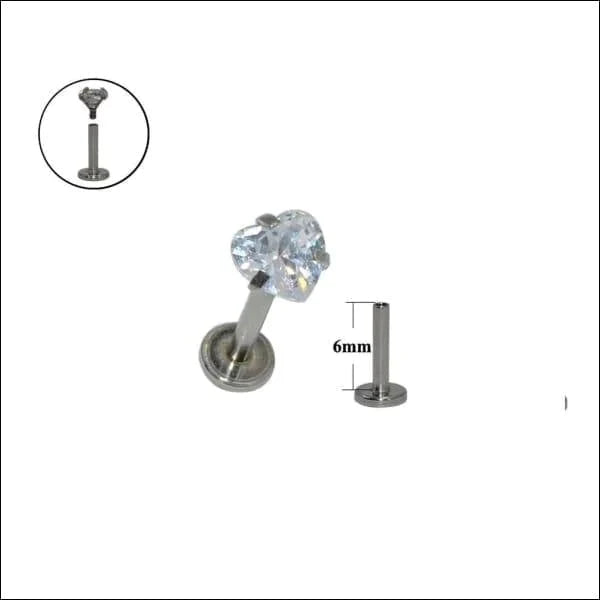 Een Paar Schroeven Met Een Diamant