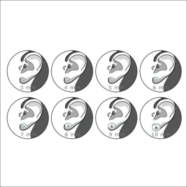 Oorbellen | Stalen Oorbellen-driehoek-zweerknopjes Kopen?