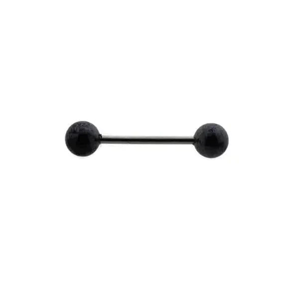 Parel Tongpiercing Chirurgisch Staal 16mm 1.6mm 16mm 6mm acryl alles Aramat Jewels Barbell blauw chirurgisch staal creme dames geel Meerdere kleuren parel PVD rood roze Staal Tong tong196 Tongpiercings Volwassenen wit zilverkleurig Zwart