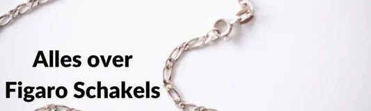 Figaro schakel ketting armband Italiaans design Aramat Jewels