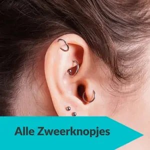 Chirurgisch stalen oorbellen zweerknopjes voordelen nikkel verzorging Aramat Jewels