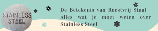 Roestvrij staal RVS sieraden eigenschappen voordelen Aramat Jewels