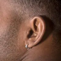 Oorbellen voor mannen herenoorbellen studs creolen staal Aramat Jewels